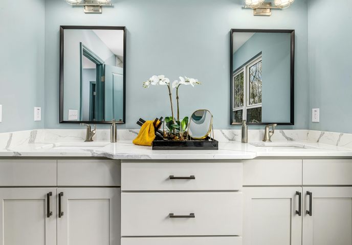 Custom shower and tub combo